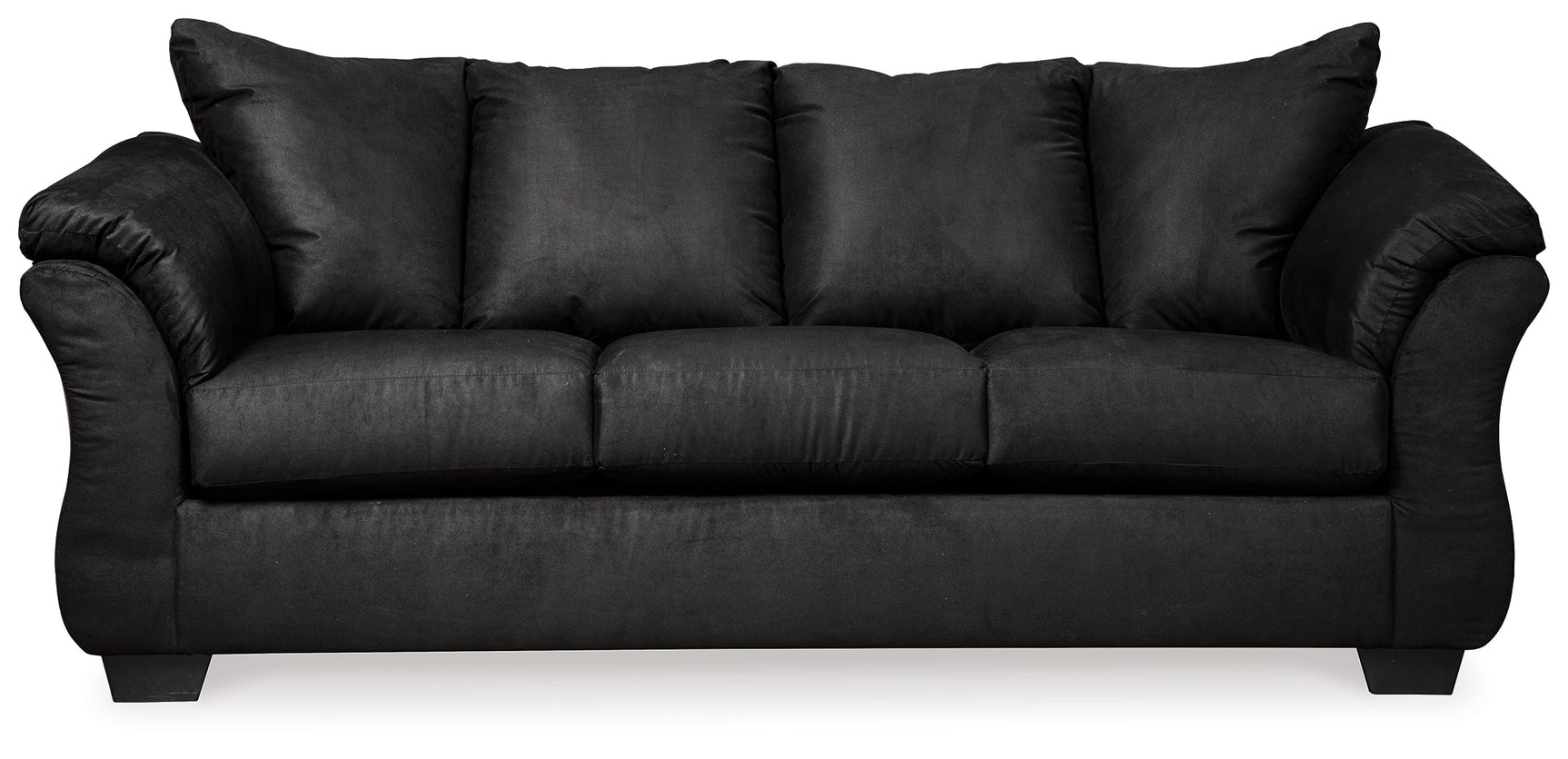 Darcy Black Sofa and Recliner (Online Special Price) - Ornate Home