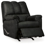 Darcy Black Sofa and Recliner - Ornate Home