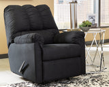 Darcy Black Sofa and Recliner - Ornate Home