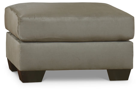 Darcy Cobblestone Chair and Ottoman - Ornate Home