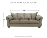 Darcy Cobblestone Sofa, Loveseat and Recliner (Online Special Price) - Ornate Home
