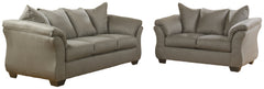 Darcy Cobblestone Sofa and Loveseat - Ornate Home