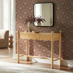 Darcy Oak 44 Inch Wood Console Table - Ornate Home