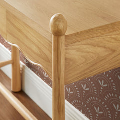 Darcy Oak 44 Inch Wood Console Table - Ornate Home