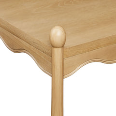Darcy Oak 46 Inch Wood Coffee Table - Ornate Home