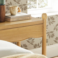 Darcy Oak Wood Nightstand or Side Table - Ornate Home