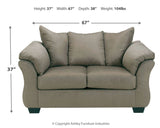 Darcy Stationary Loveseat (Online Special Price) - Ornate Home