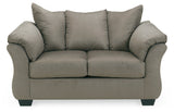 Darcy Stationary Loveseat - Ornate Home