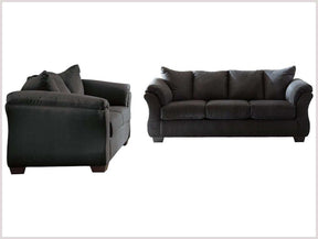 Darcy Stationary Sofa & Loveseat 2pc Living Room Set (Online Special Price) - Ornate Home
