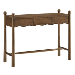 Darcy Walnut 44 Inch Wood Console Table - Ornate Home