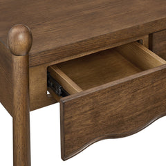 Darcy Walnut 44 Inch Wood Console Table - Ornate Home