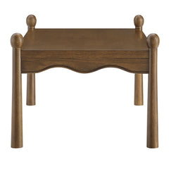 Darcy Walnut 46 Inch Wood Coffee Table - Ornate Home
