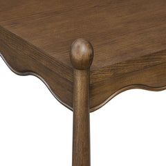 Darcy Walnut 46 Inch Wood Coffee Table - Ornate Home
