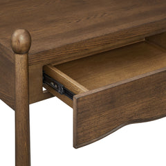 Darcy Walnut Wood Nightstand or Side Table - Ornate Home