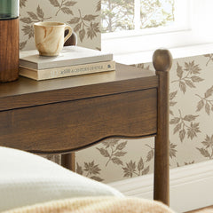 Darcy Walnut Wood Nightstand or Side Table - Ornate Home