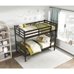 Darden Gray Twin Bunk Bed - Ornate Home