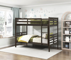 Darden Gray Twin Bunk Bed - Ornate Home