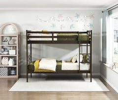 Darden Gray Twin Bunk Bed - Ornate Home