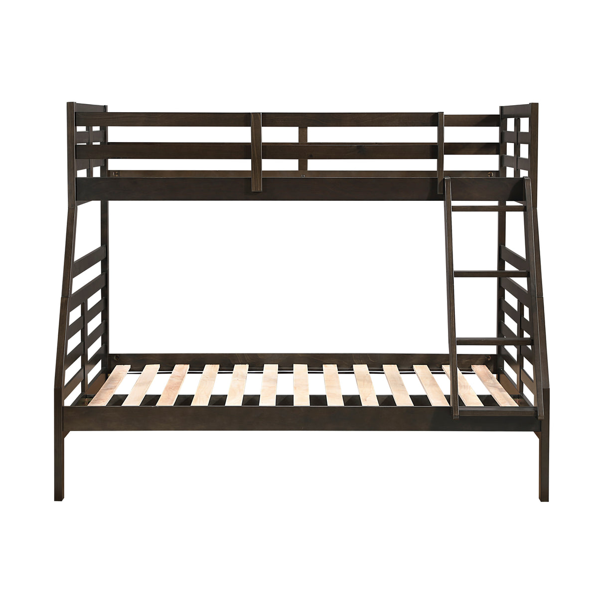 Darden Gray Twin/Full Bunk Bed - Ornate Home