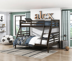 Darden Gray Twin/Full Bunk Bed - Ornate Home