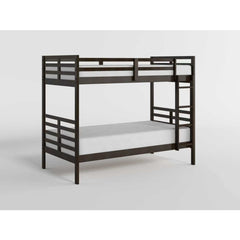 Darden Silver Twin Bunk Bed - Ornate Home