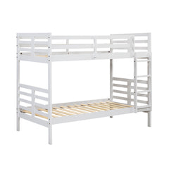 Darden Silver Twin Bunk Bed - Ornate Home