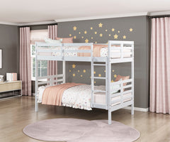 Darden Silver Twin Bunk Bed - Ornate Home