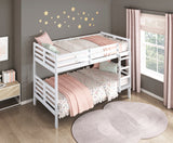 Darden Silver Twin Bunk Bed - Ornate Home