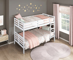 Darden Silver Twin Bunk Bed - Ornate Home