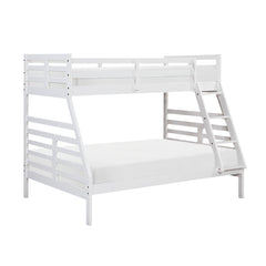 Darden Silver Twin/Full Bunk Bed - Ornate Home