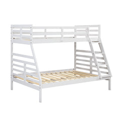 Darden Silver Twin/Full Bunk Bed - Ornate Home