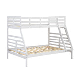 Darden Silver Twin/Full Bunk Bed - Ornate Home