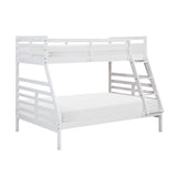 Darden Silver Twin/Full Bunk Bed - Ornate Home