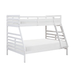 Darden Silver Twin/Full Bunk Bed - Ornate Home