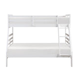 Darden Silver Twin/Full Bunk Bed - Ornate Home