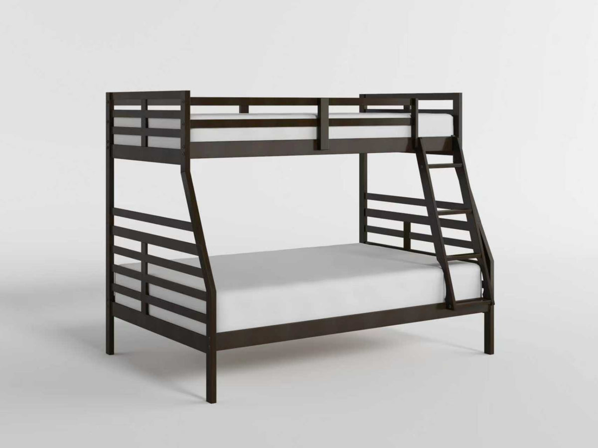 Darden Silver Twin/Full Bunk Bed - Ornate Home