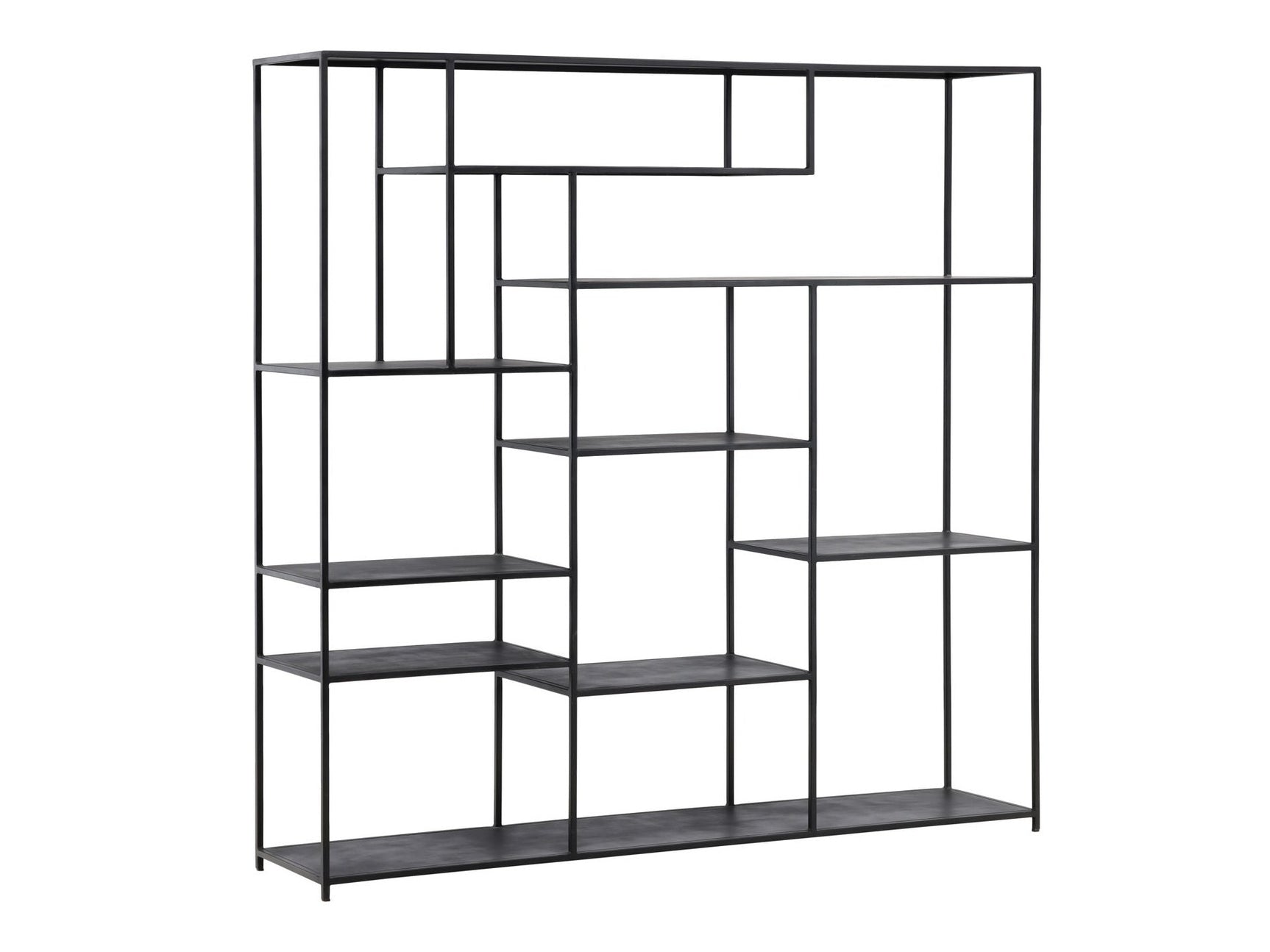 Daren Black Bookcase - Ornate Home