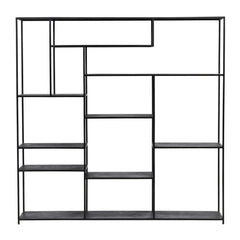 Daren Black Bookcase - Ornate Home