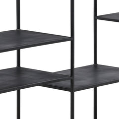 Daren Black Bookcase - Ornate Home
