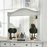 Daria Antique White Mirror - Ornate Home