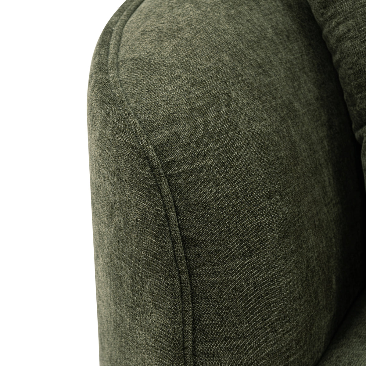 Daria Olive Green Chenille Sofa - Ornate Home