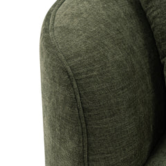 Daria Olive Green Chenille Sofa - Ornate Home