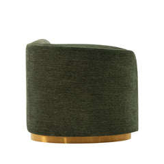 Daria Olive Green Chenille Sofa - Ornate Home
