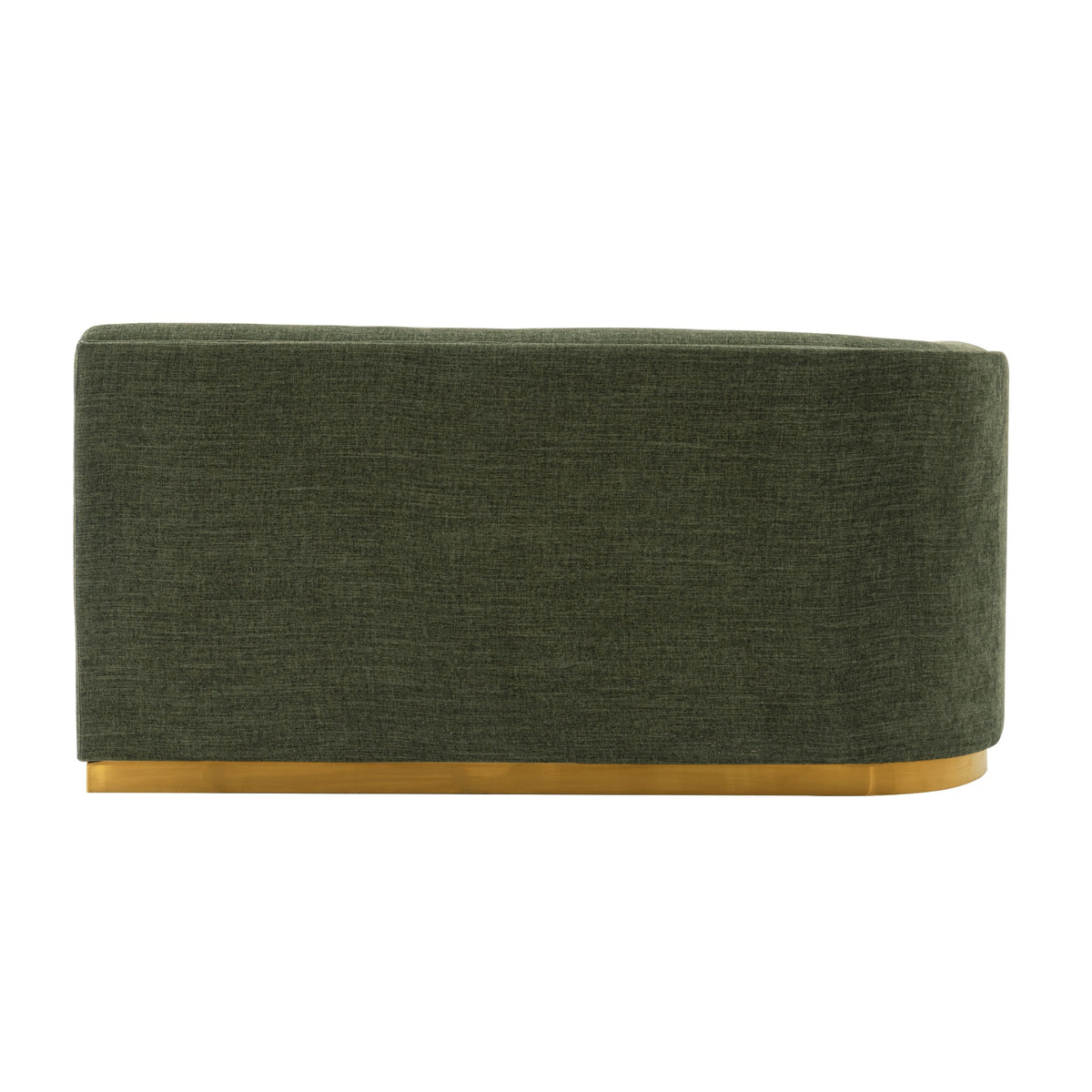 Daria Olive Green Chenille Sofa - Ornate Home