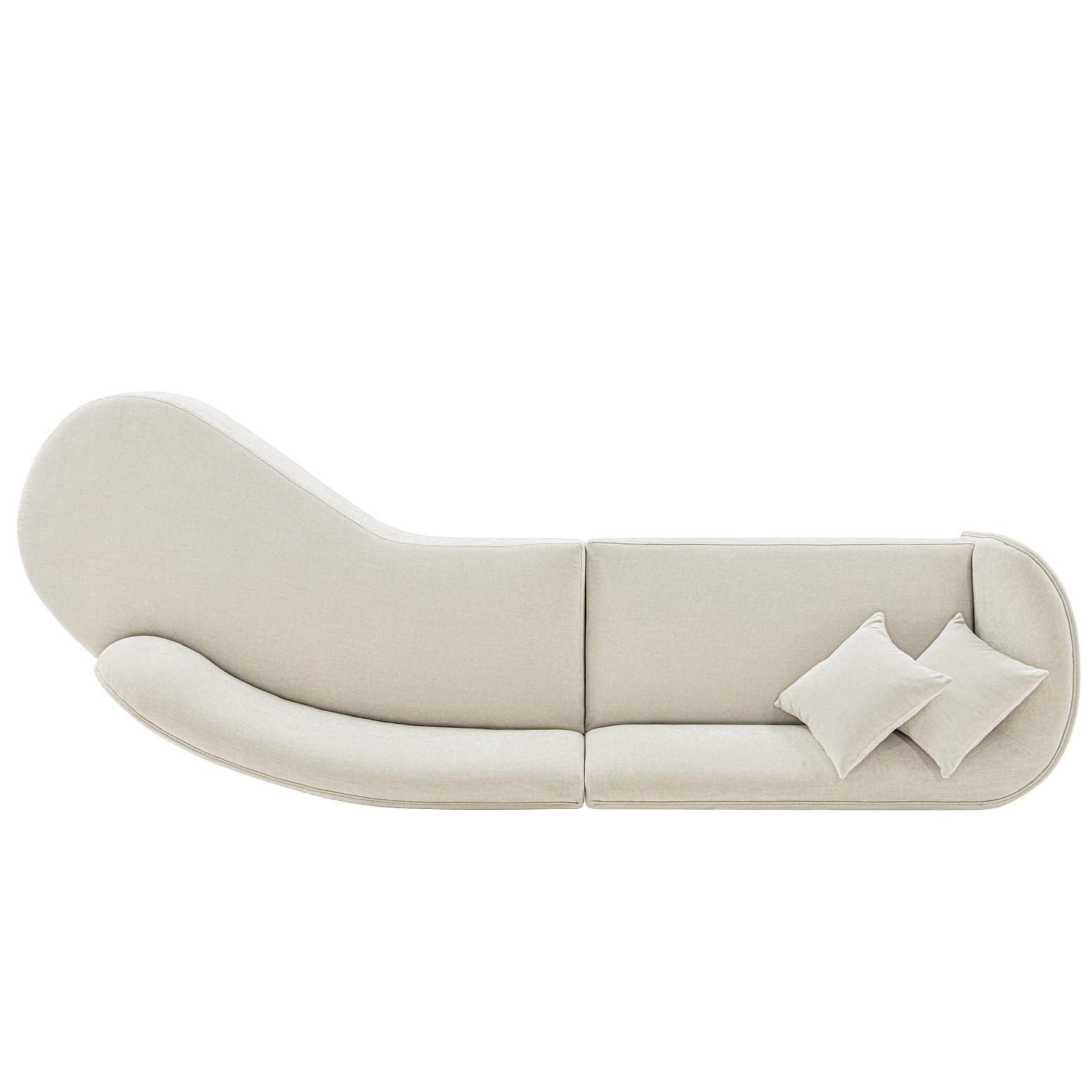 Daria Sofa in Ivory - Ornate Home