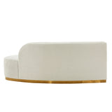 Daria Sofa in Ivory - Ornate Home