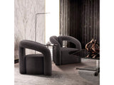 Darian Accent Chair in Black (set of 2) - Ornate Home