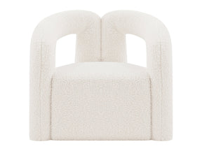Darian Accent Chair in Cream - Ornate Home