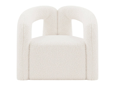 Darian Accent Chair in Cream - Ornate Home