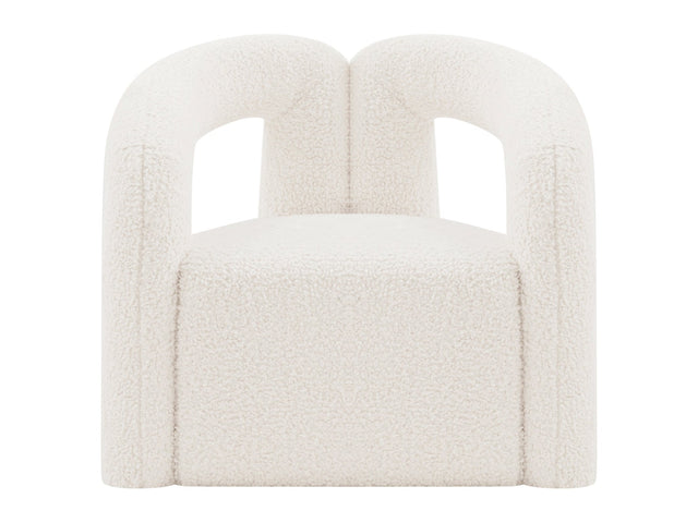 Darian Accent Chair in Cream - Ornate Home